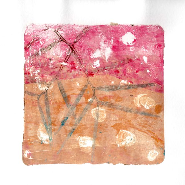 Zig zag pink horizon